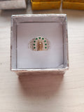 Anillo Sello Virgen de Guadalupe con Baño de Oro